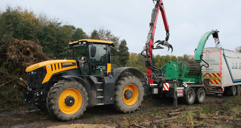 Woodland management machinery